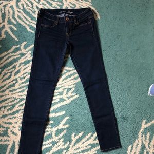 American Eagle dark jegging